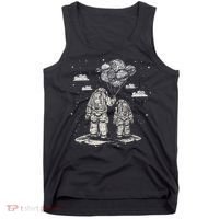 Fathers Day Space Science Astronomy Lover Dad Son Astronaut Tank Top thumb 0