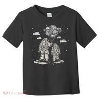 Fathers Day Space Science Astronomy Lover Dad Son Astronaut Toddler T-Shirt thumb 0