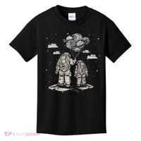 Fathers Day Space Science Astronomy Lover Dad Son Astronaut Kids T-Shirt thumb 0
