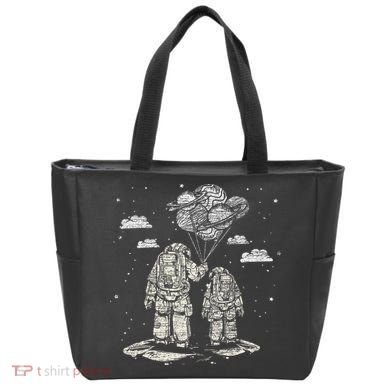 Fathers Day Space Science Astronomy Lover Dad Son Astronaut Tote Bag
