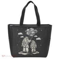 Fathers Day Space Science Astronomy Lover Dad Son Astronaut Tote Bag thumb 0