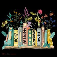 Freedom Democracy  Truth 8647 Retro Book Flower Gift Coffee Mug thumb 5