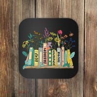 Freedom Democracy  Truth 8647 Retro Book Flower Gift Coaster thumb 0
