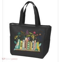 Freedom Democracy  Truth 8647 Retro Book Flower Gift Tote Bag thumb 3