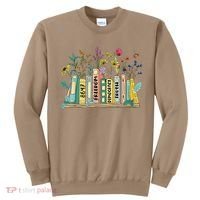 Freedom Democracy  Truth 8647 Retro Book Flower Gift Sweatshirt thumb 0