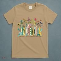 Freedom Democracy  Truth 8647 Retro Book Flower Gift T-Shirt thumb 5