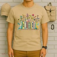 Freedom Democracy  Truth 8647 Retro Book Flower Gift T-Shirt thumb 6