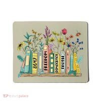 Freedom Democracy  Truth 8647 Retro Book Flower Gift Mousepad thumb 0