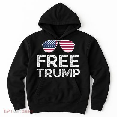 Free Donald Trump Republican Support Hoodie