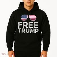 Free Donald Trump Republican Support Hoodie thumb 2