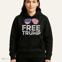 Free Donald Trump Republican Support Hoodie thumb 5