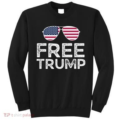 Free Donald Trump Republican Support Sweatshirt