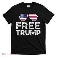 Free Donald Trump Republican Support T-Shirt thumb 0