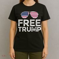 Free Donald Trump Republican Support T-Shirt thumb 4