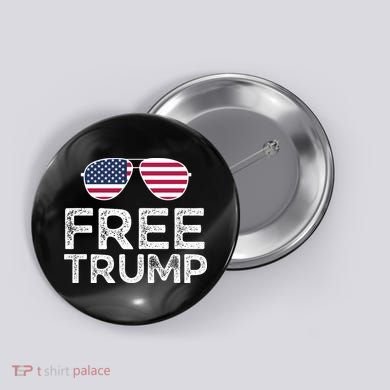 Free Donald Trump Republican Support Button