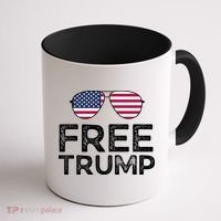 Free Donald Trump Republican Support Coffee Mug thumb 1