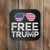 Free Donald Trump Republican Support Coaster thumb 0