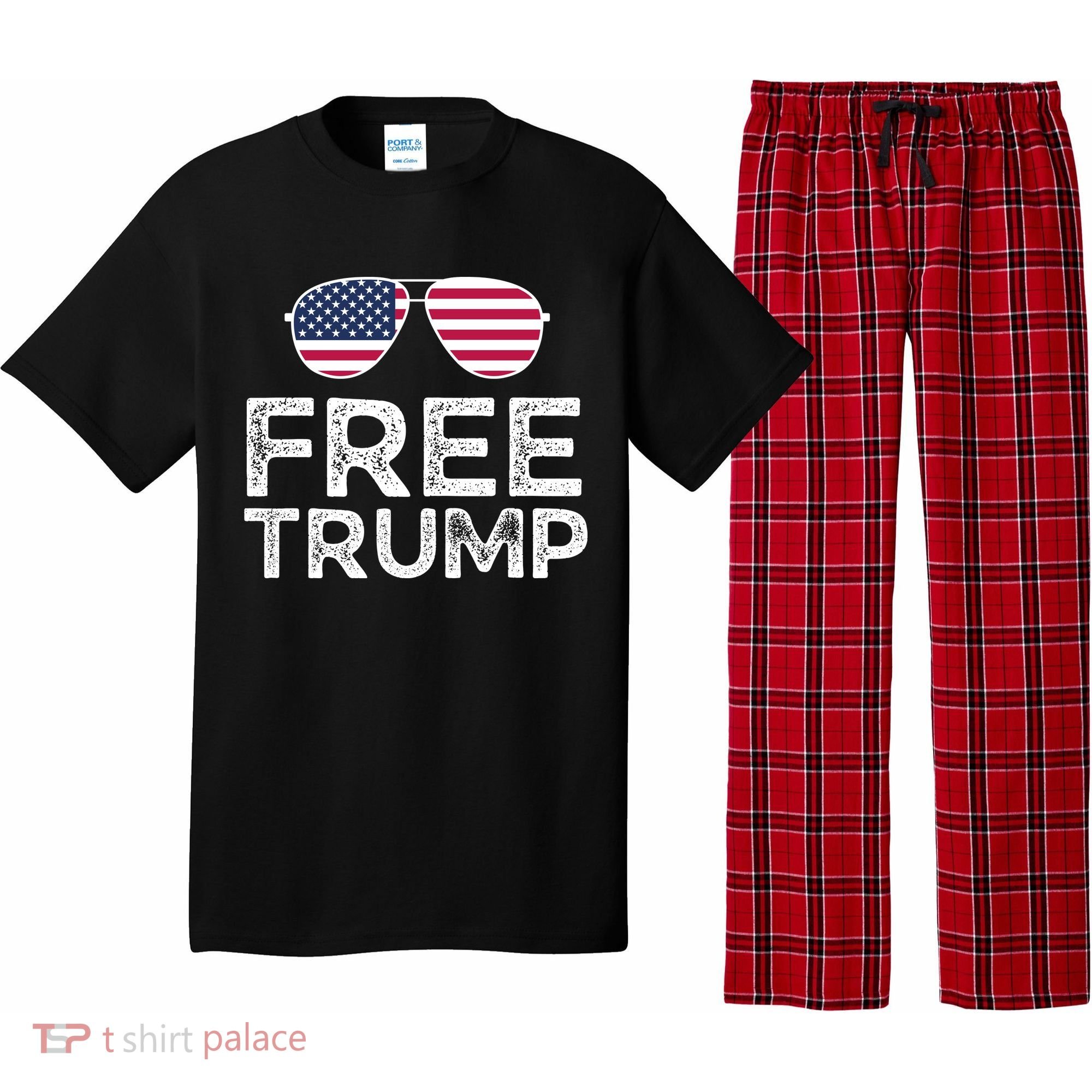 Free Donald Trump Republican Support Pajama Set