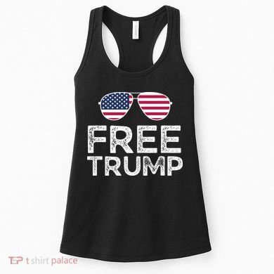 Free Donald Trump Republican Support Women's Tank Top
