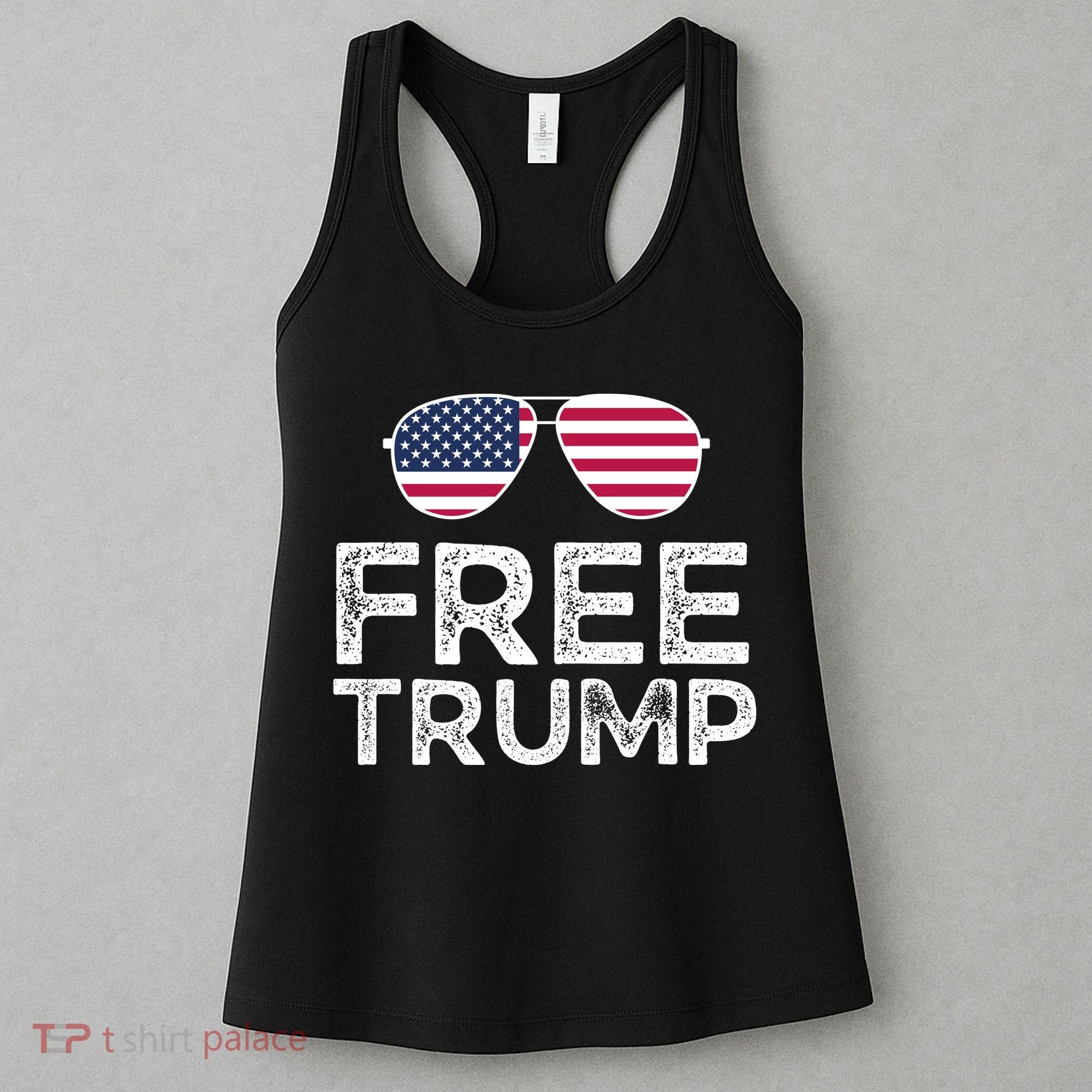 Free Donald Trump Republican Support Women's Tank Top