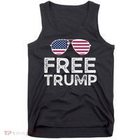 Free Donald Trump Republican Support Tank Top thumb 0