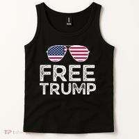 Free Donald Trump Republican Support Tank Top thumb 2