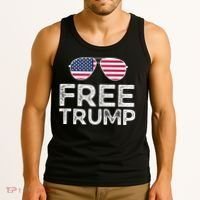 Free Donald Trump Republican Support Tank Top thumb 3