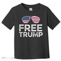 Free Donald Trump Republican Support Toddler T-Shirt thumb 0