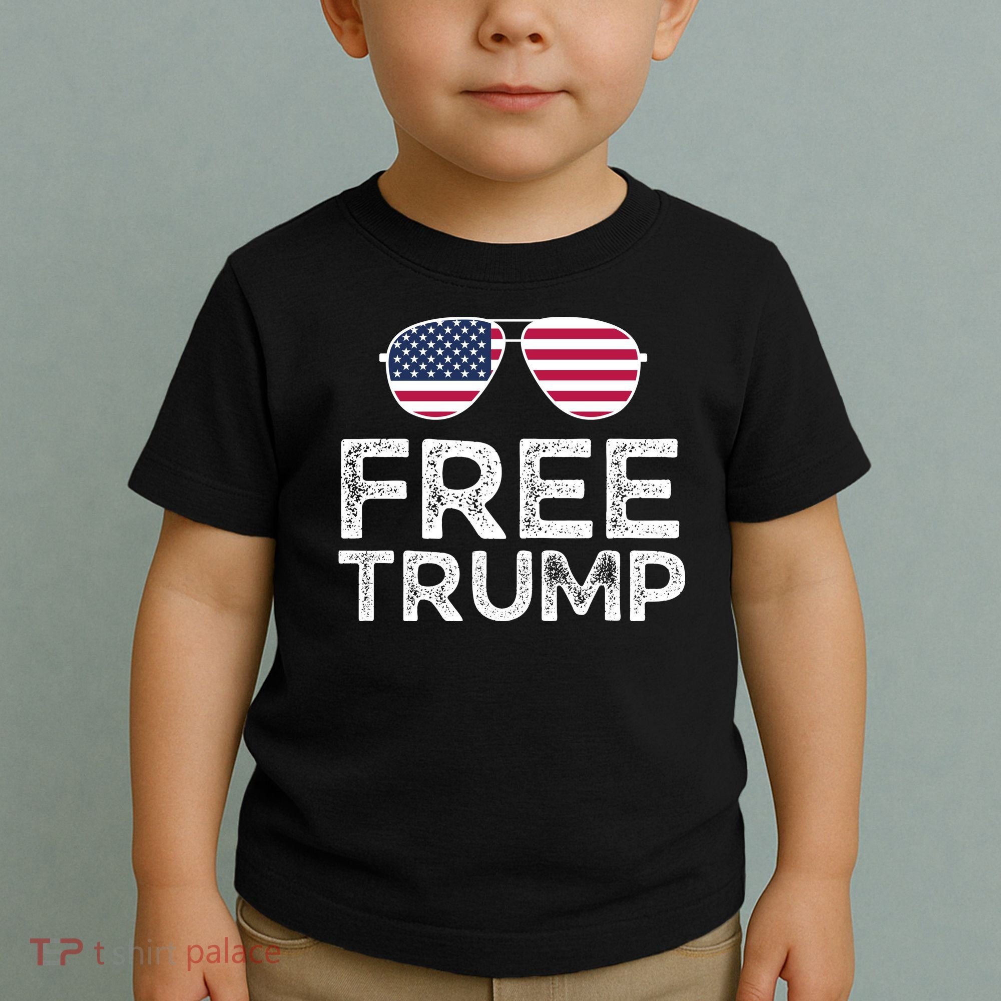 Free Donald Trump Republican Support Toddler T-Shirt
