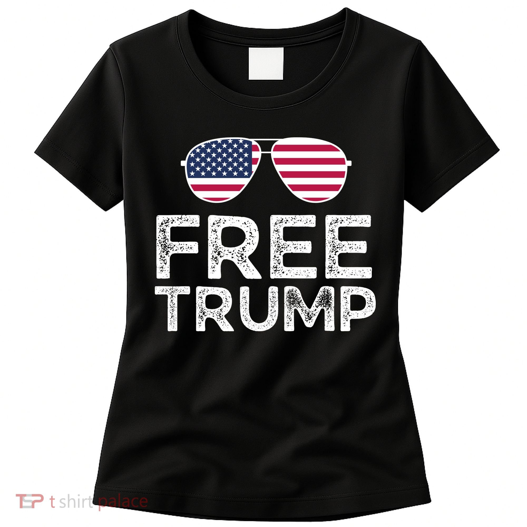 Free Donald Trump Republican Support Women's T-Shirt