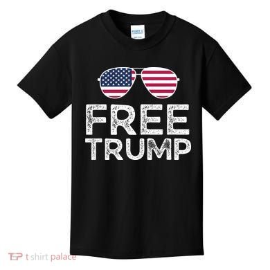 Free Donald Trump Republican Support Kids T-Shirt