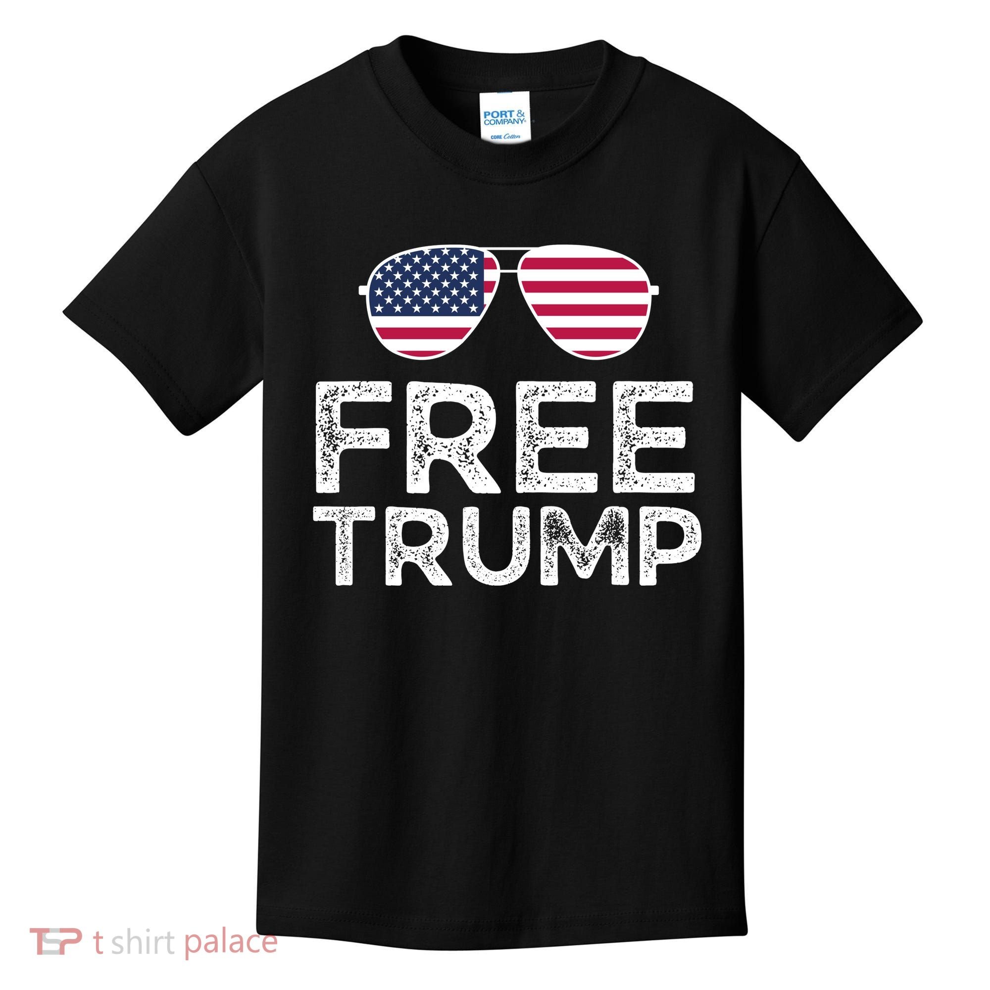 Free Donald Trump Republican Support Kids T-Shirt