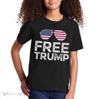 Free Donald Trump Republican Support Kids T-Shirt thumb 2