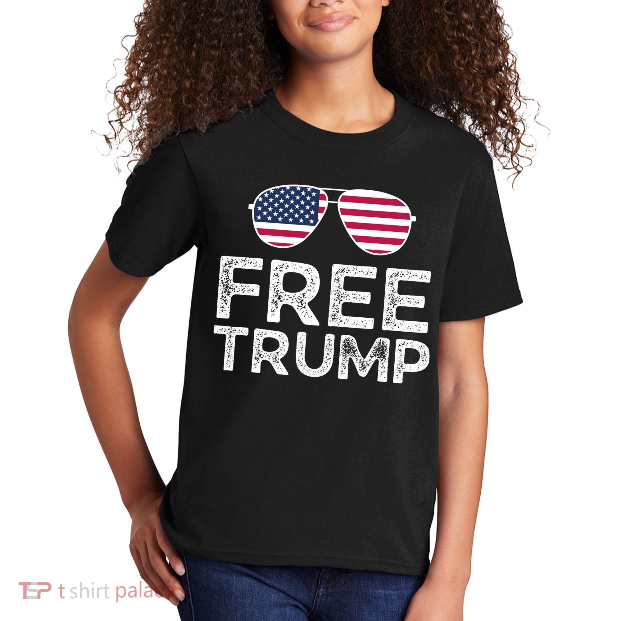 Free Donald Trump Republican Support Kids T-Shirt