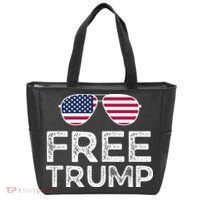 Free Donald Trump Republican Support Tote Bag thumb 0