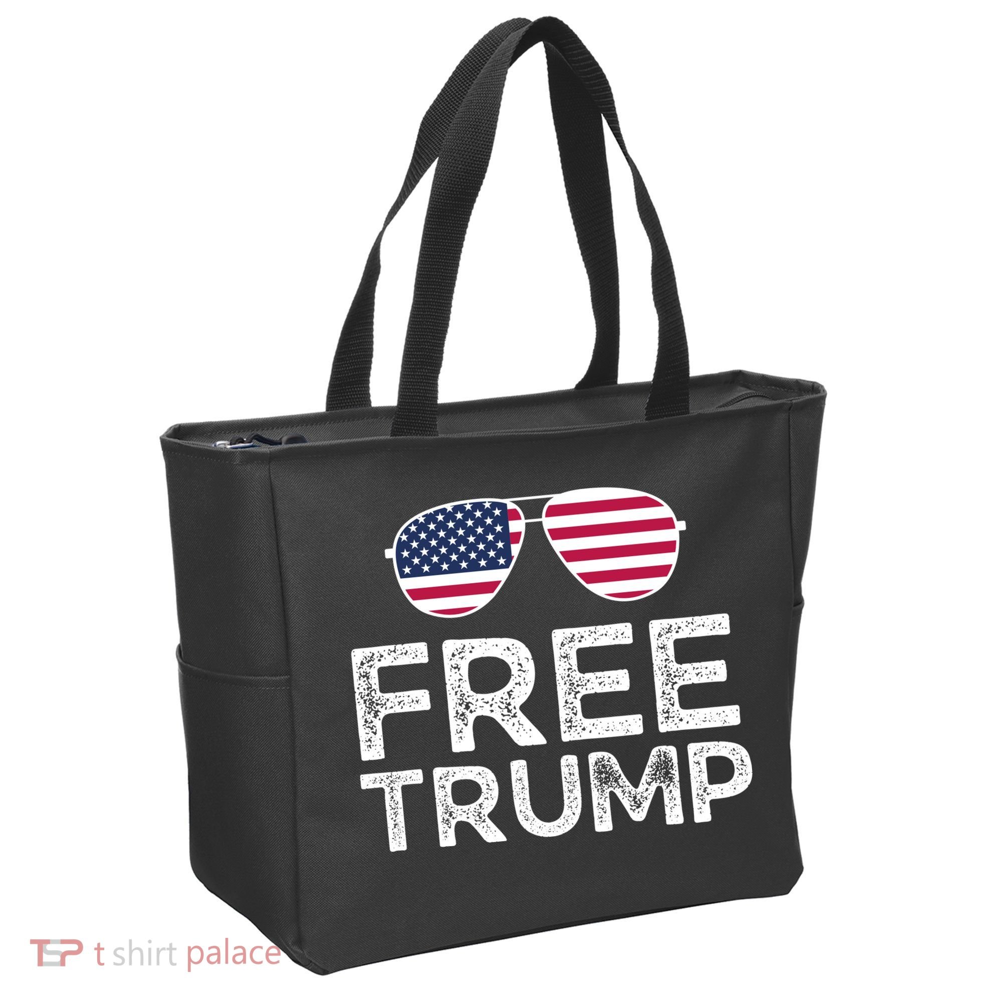 Free Donald Trump Republican Support Tote Bag
