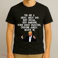 Funny Donald Trump Fathers Day Gag Gift Conservative Dad T-Shirt thumb 3