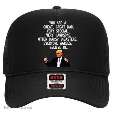 Funny Donald Trump Fathers Day Gag Gift Conservative Dad Hat