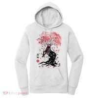 Fantasy Deer Tree Japanese Style Art Picture Painting Women's Hoodie thumb 0