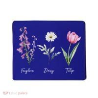Foxglove Daisy Tulip Floral  Mousepad thumb 0