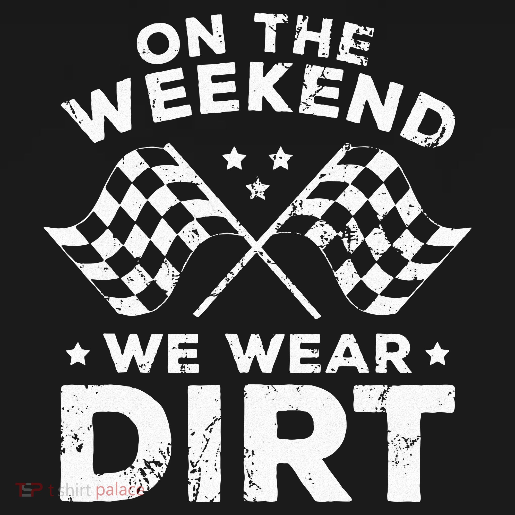Funny Dirt Track Racing On The Weekend We Wear Dirt Infant Fleece One Piece