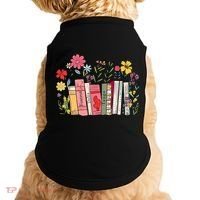 Foxtrot Delta Tango Women Book Loves Retro Funny  Doggie Tank thumb 0