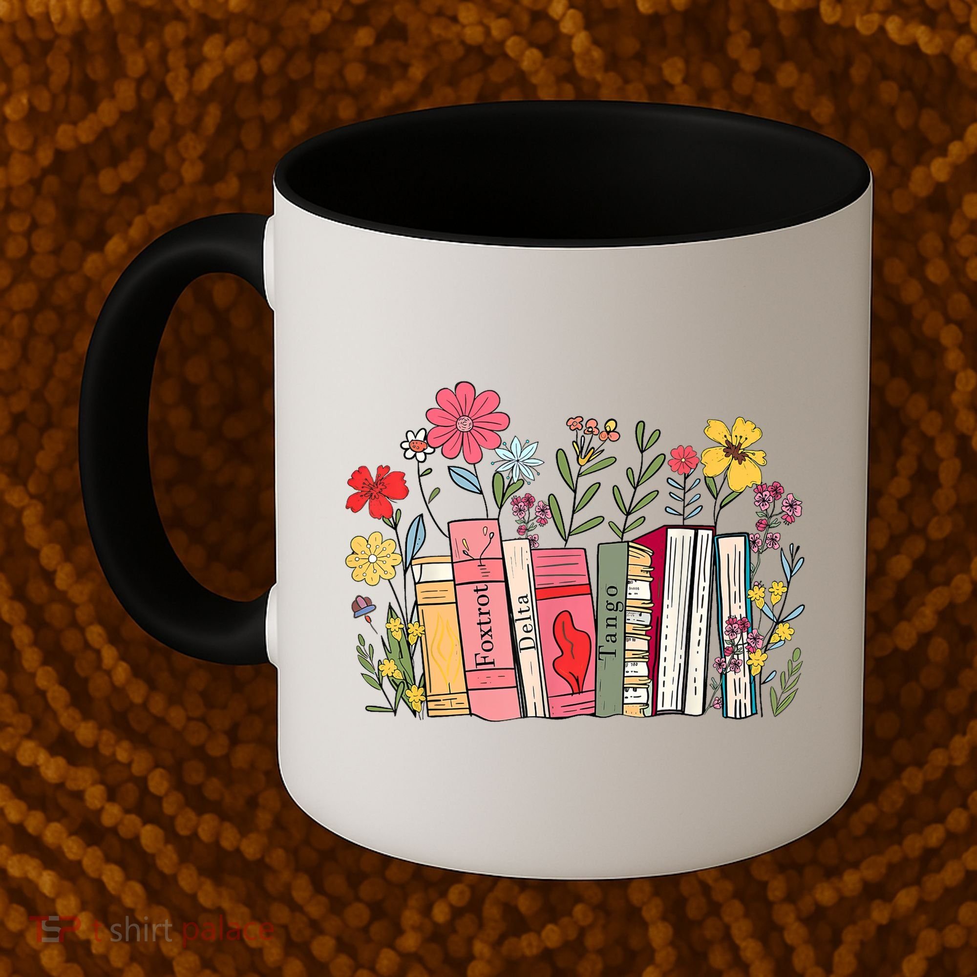 Foxtrot Delta Tango Women Book Loves Retro Funny  Coffee Mug