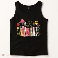 Foxtrot Delta Tango Women Book Loves Retro Funny  Tank Top thumb 2