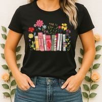 Foxtrot Delta Tango Women Book Loves Retro Funny  Women's T-Shirt thumb 2