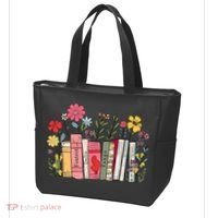 Foxtrot Delta Tango Women Book Loves Retro Funny  Tote Bag thumb 3