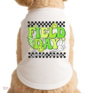 Field Day Trip Green Team Color Game Competition  Doggie Tank
