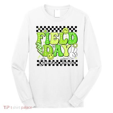 Field Day Trip Green Team Color Game Competition  Long Sleeve Shirt