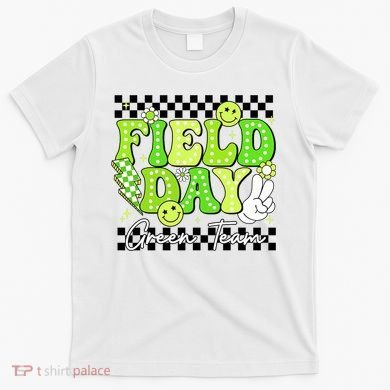 Field Day Trip Green Team Color Game Competition  T-Shirt