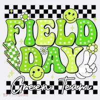 Field Day Trip Green Team Color Game Competition  T-Shirt thumb 7